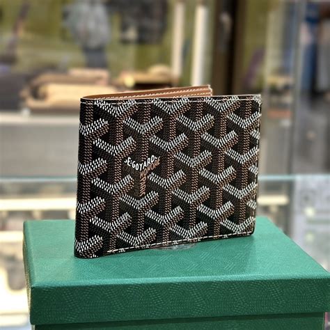 goyard bifold wallet fake|Goyard victoire wallet price.